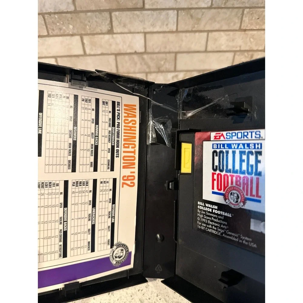 Bill‎ Walsh College Football for Sega
